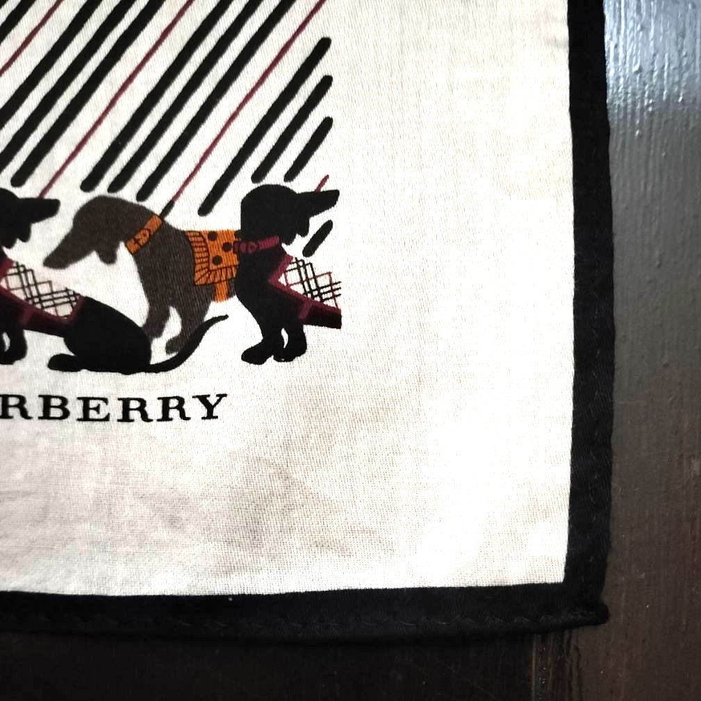 美品★バーバリー BURBERRY スカーフ ホワイト s009