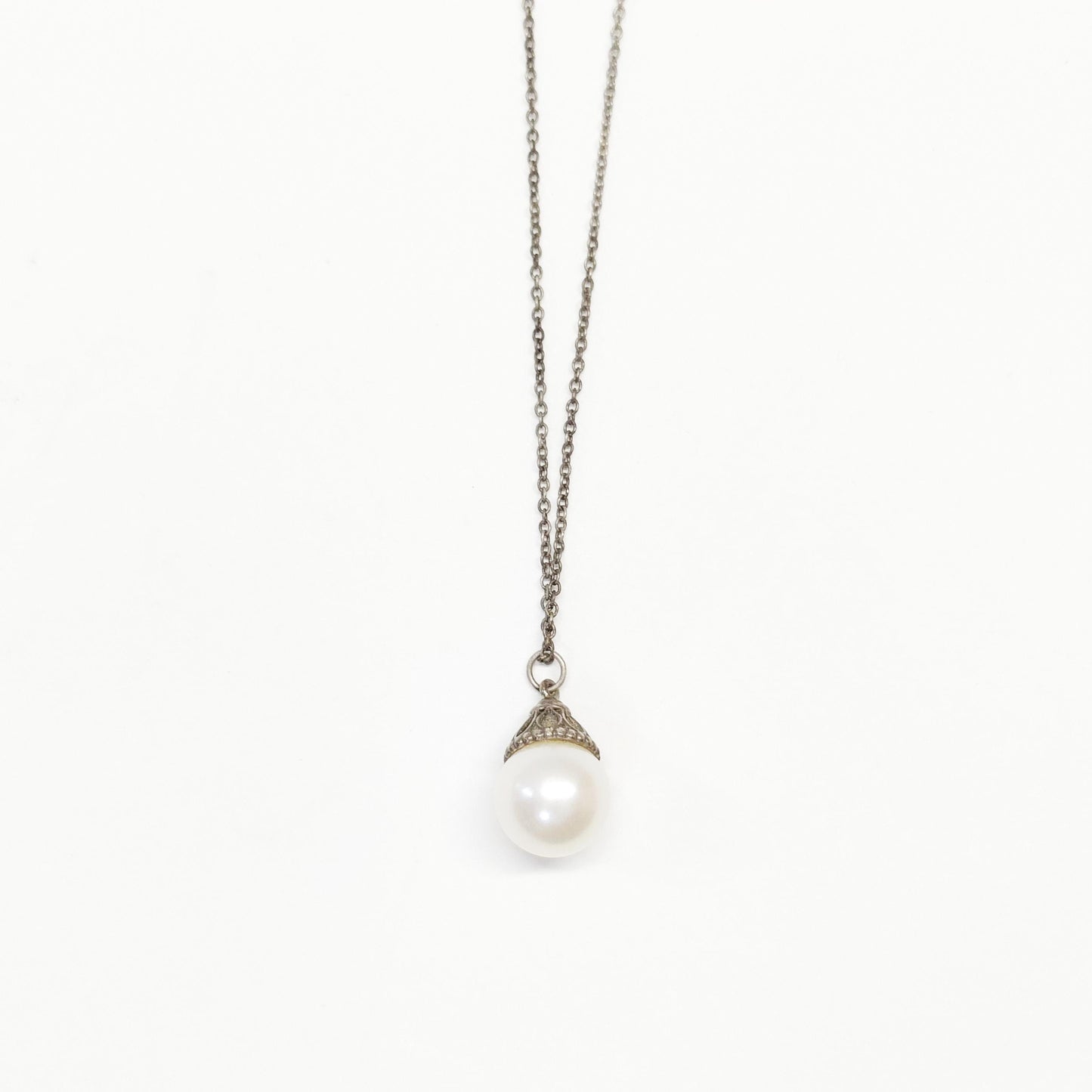 美品★Tiffany&Co. ティアファニー アコヤパール ネックレス r003