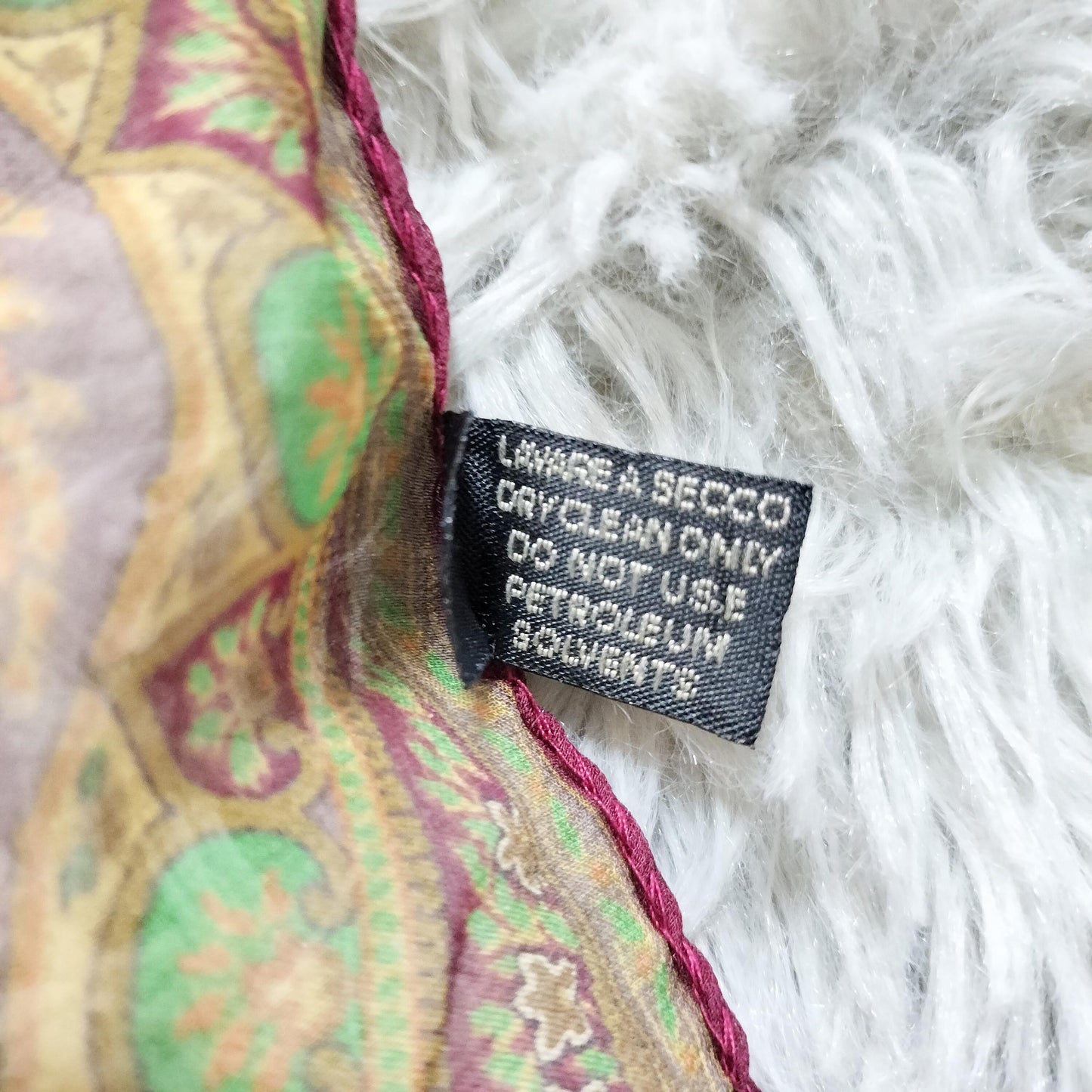 美品★ ETRO エトロ シフォンスカーフ 大判 s056