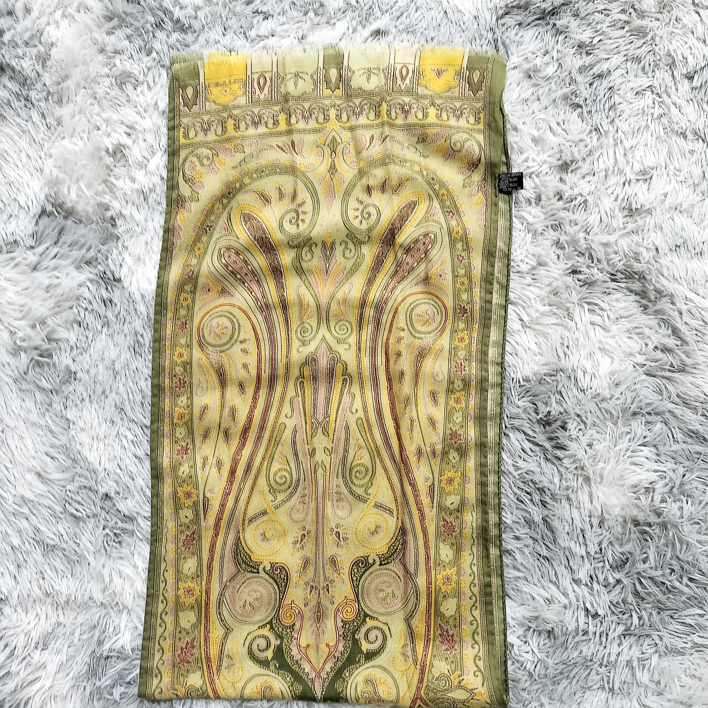 美品★ ETRO エトロ ペーズリースカーフ 大判 s057