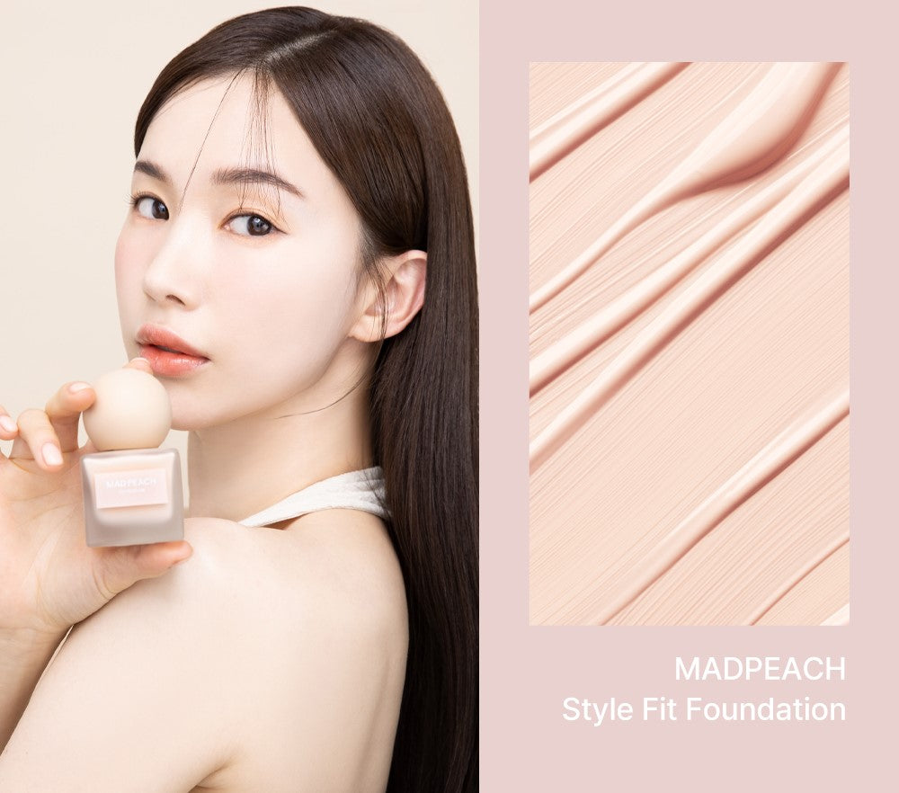 MAD PEACH スタイルフィットファンデーション 2.0 ナチュラルベージュ