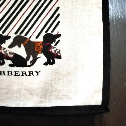 美品★バーバリー BURBERRY スカーフ ホワイト s009
