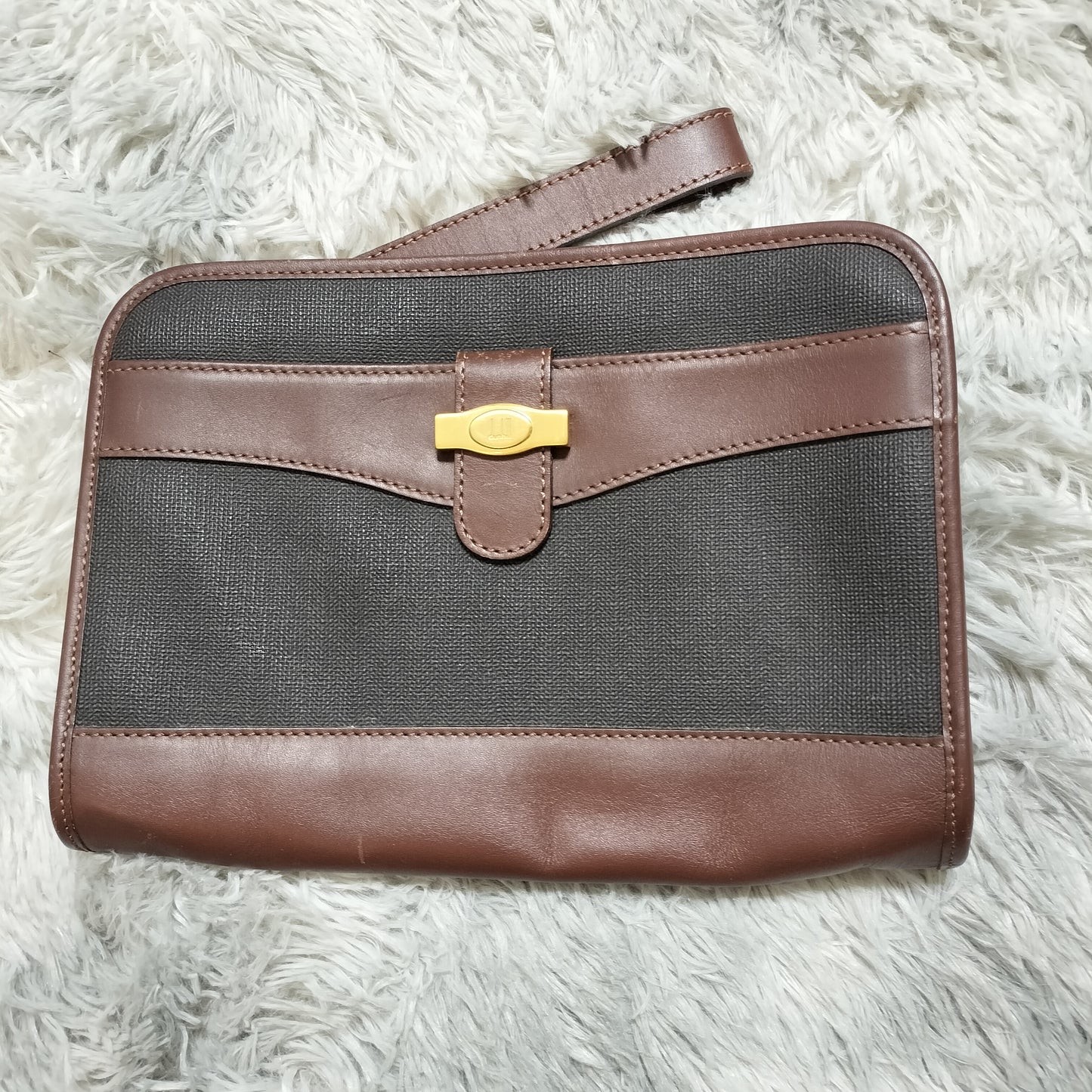 美品★ダンヒル dunhill セカンドバッグ クラッチバッグ