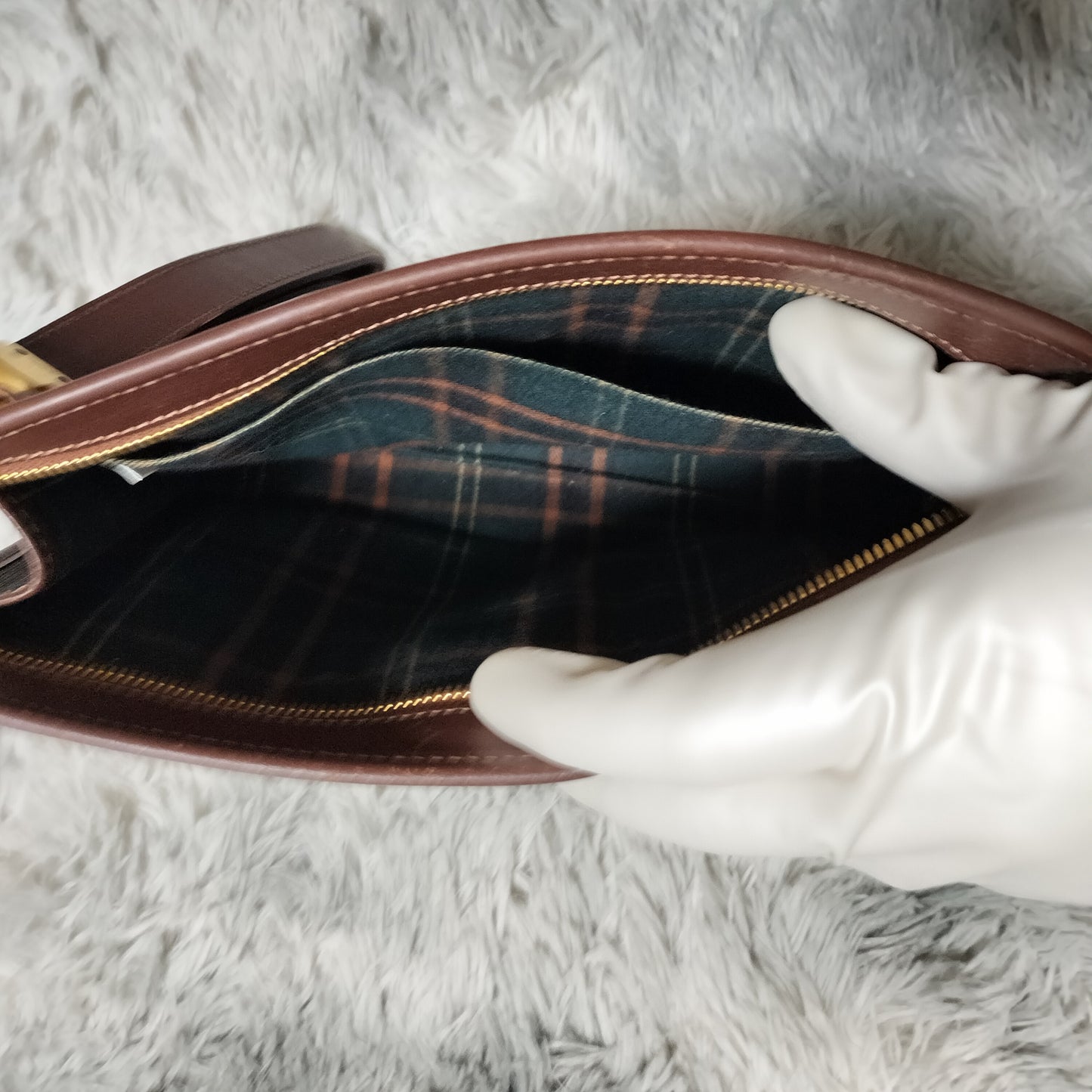 美品★ダンヒル dunhill セカンドバッグ クラッチバッグ