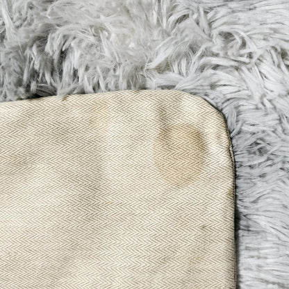 HERMES　アリーヌ キャンバス×レザー ロゴ b003