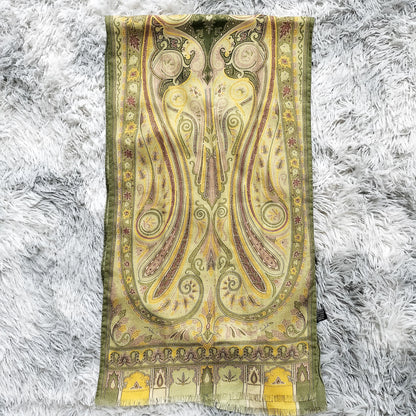 美品★ ETRO エトロ ペーズリースカーフ 大判 s057