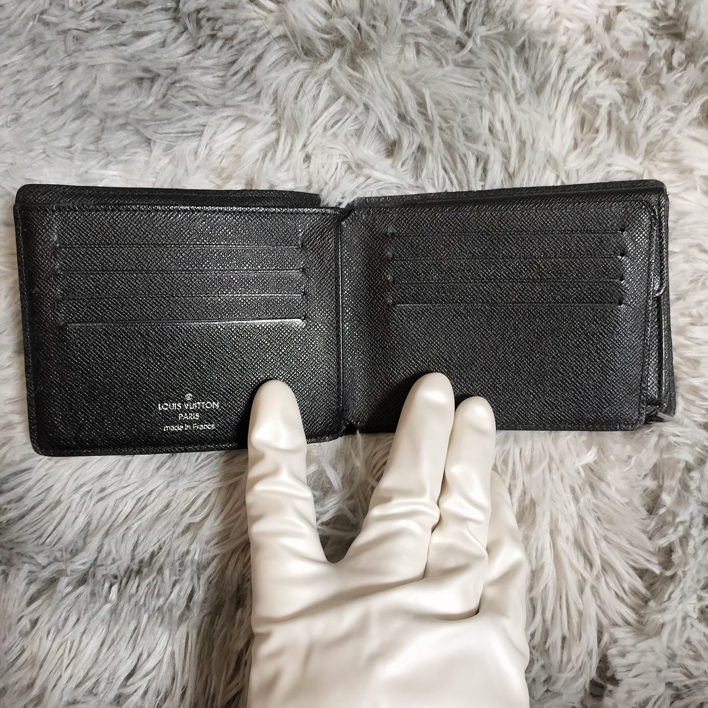 美品★LOUIS VUITTON ダミエ グラフィット N63074 w002