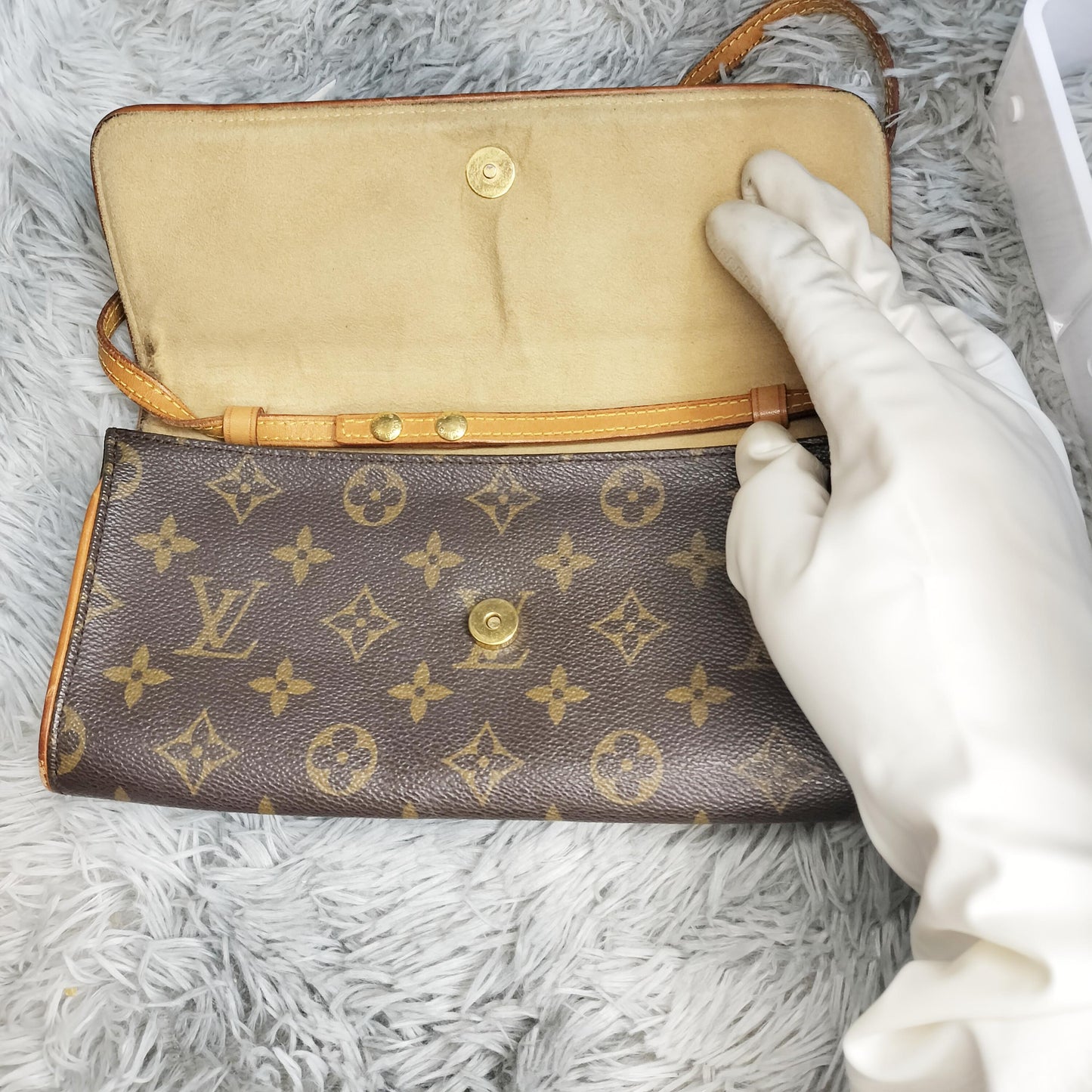 LOUIS VUITTON M51854 ポシェットツインPM b026